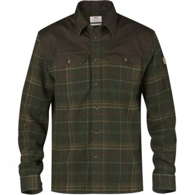 Camisa Fjallraven Granit Hombre Marrones - Chile DMK095814